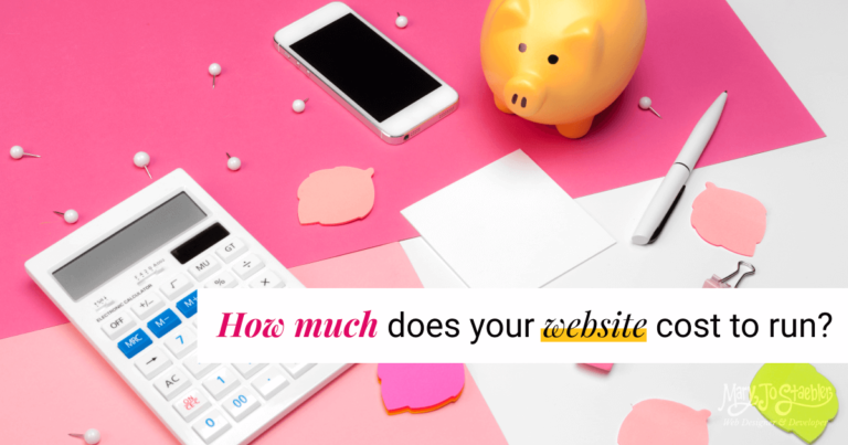 How much does a website cost to run?